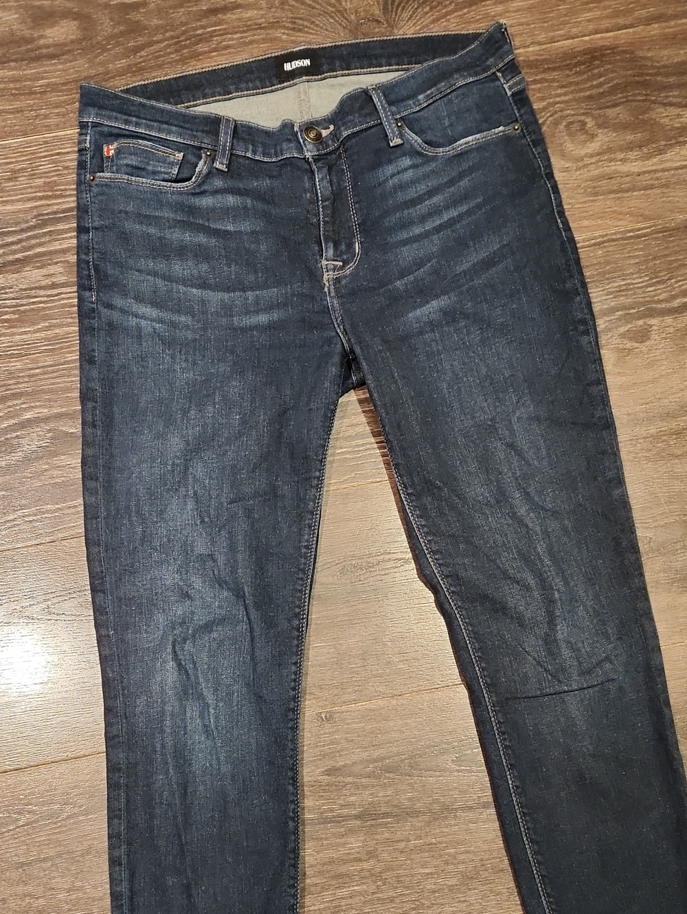 ❤️ HUDSON KRISTA SUPER SKINNY JEANS, 10 (30) - Picture 7 of 9